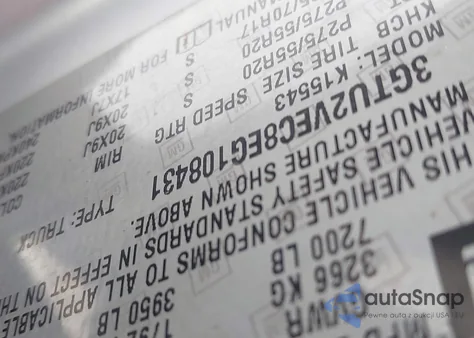 2014 GMC Sierra K1500 Slt from USA, damaged, VIN 3GTU2VEC8EG108431